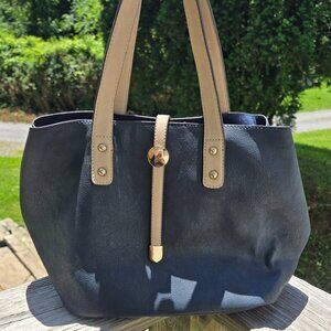 Charming Charlie Leather Bag Blue